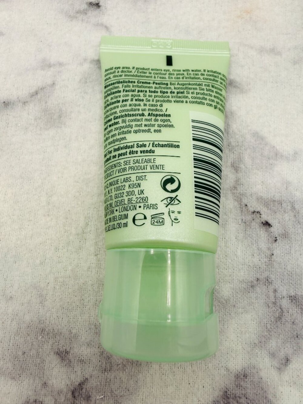 CLINIQUE Skincare Gift Set,7 Day Scrub Cream Rinse-Off Formula,Travel-2pc-NEW - Picture 11 of 14